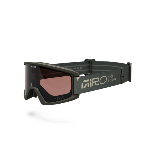 Maschera GIRO TAZZ kaki con lente VIVID