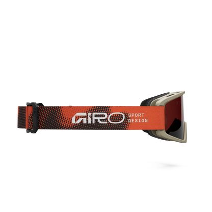 Maschera GIRO TAZZ Arancione Lente VIVID