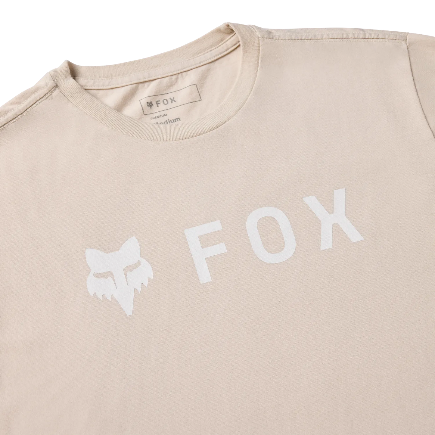 FOX ABSOLUTE 195 ORIGINAL Maglietta a maniche corte Beige Chalk