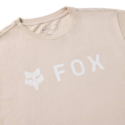 T-Shirt FOX ABSOLUTE 195 ORIGINAL Maniche Corte Beige Chalk