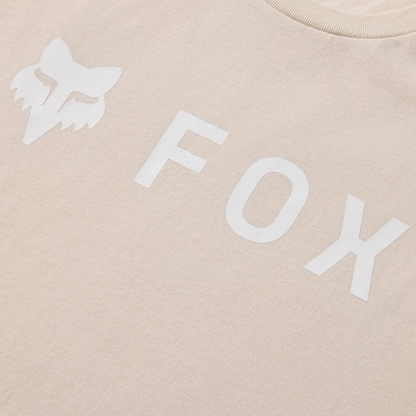 T-Shirt FOX ABSOLUTE 195 ORIGINAL Maniche Corte Beige Chalk