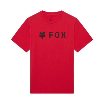 T-Shirt FOX ABSOLUTE 195 ORIGINAL Maniche Corte Rosso Fiamma