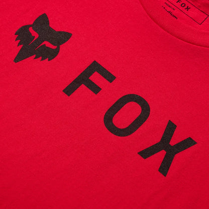 T-Shirt FOX ABSOLUTE 195 ORIGINAL Maniche Corte Rosso Fiamma