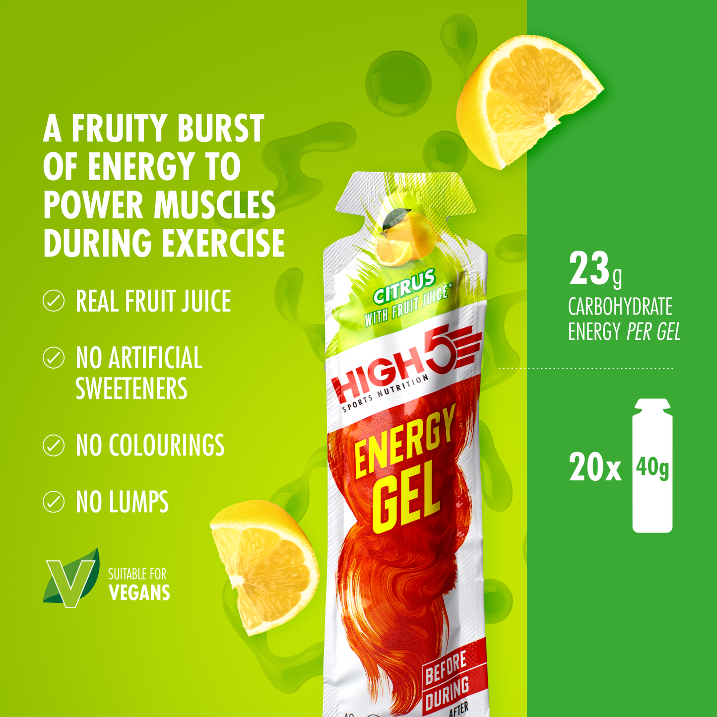 Gel energetico GEL ENERGETICO HIGH5 (40g) Limone