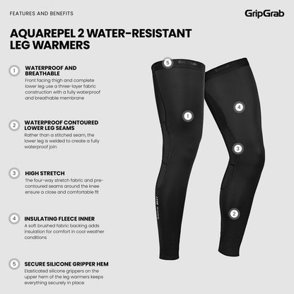 Gambali GRIPGRAB AQUAREPEL 2 WATER RESISTANT neri