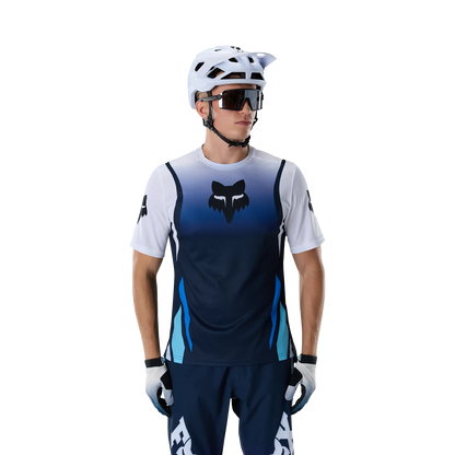 Maglia FOX RANGER FOUNDRY Maniche Corte Blu