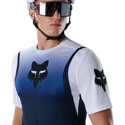 Maglia FOX RANGER FOUNDRY Maniche Corte Blu