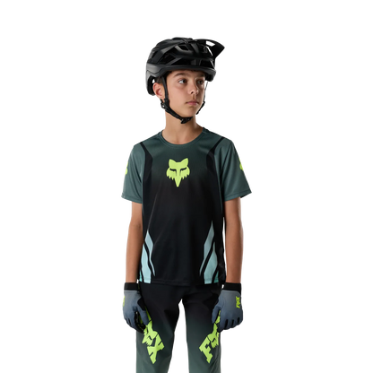 Maglia FOX RANGER FOUNDRY Junior a Maniche Corte Verde Salvia