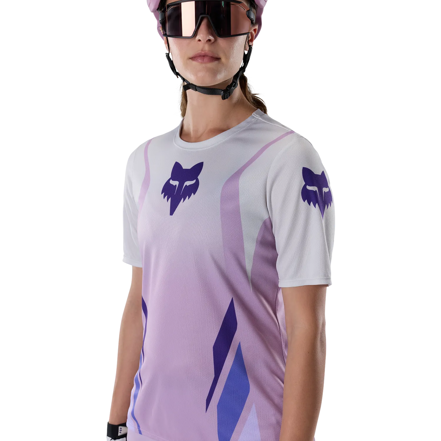 Maglia FOX RANGER FOUNDRY Maniche Corte Donna Lavanda