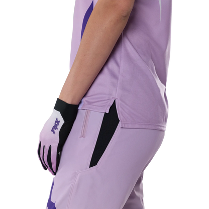 Maglia FOX RANGER FOUNDRY Donna Maniche Corte Lavanda