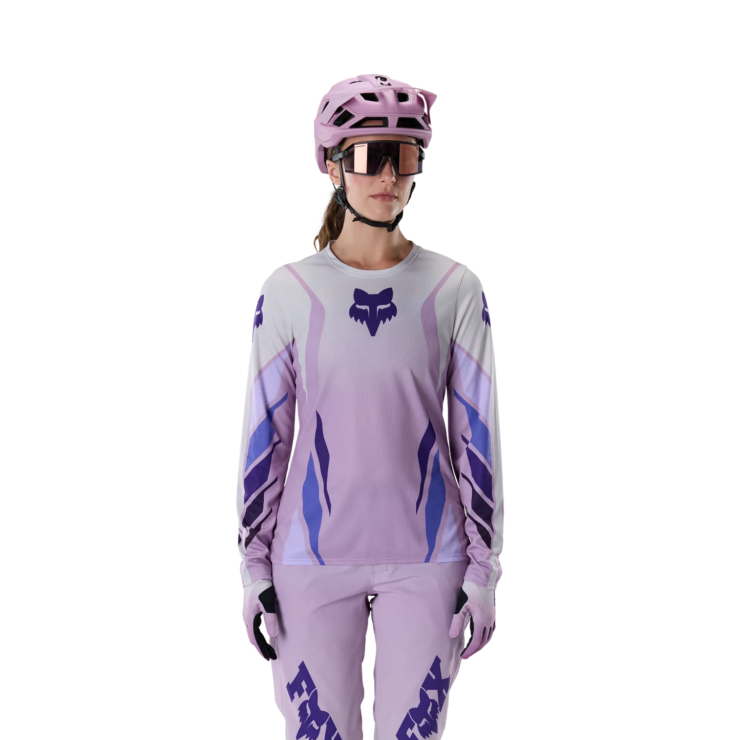 Maglia FOX RANGER FOUNDRY Maniche Lunghe Donna Lavanda