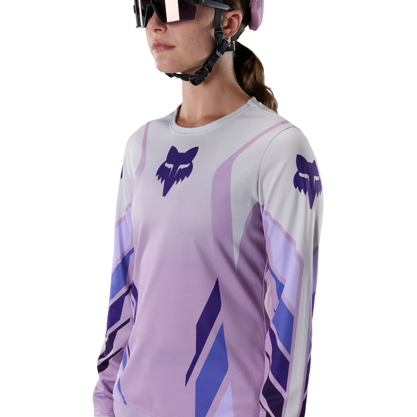 Maglia FOX RANGER FOUNDRY Maniche Lunghe Donna Lavanda