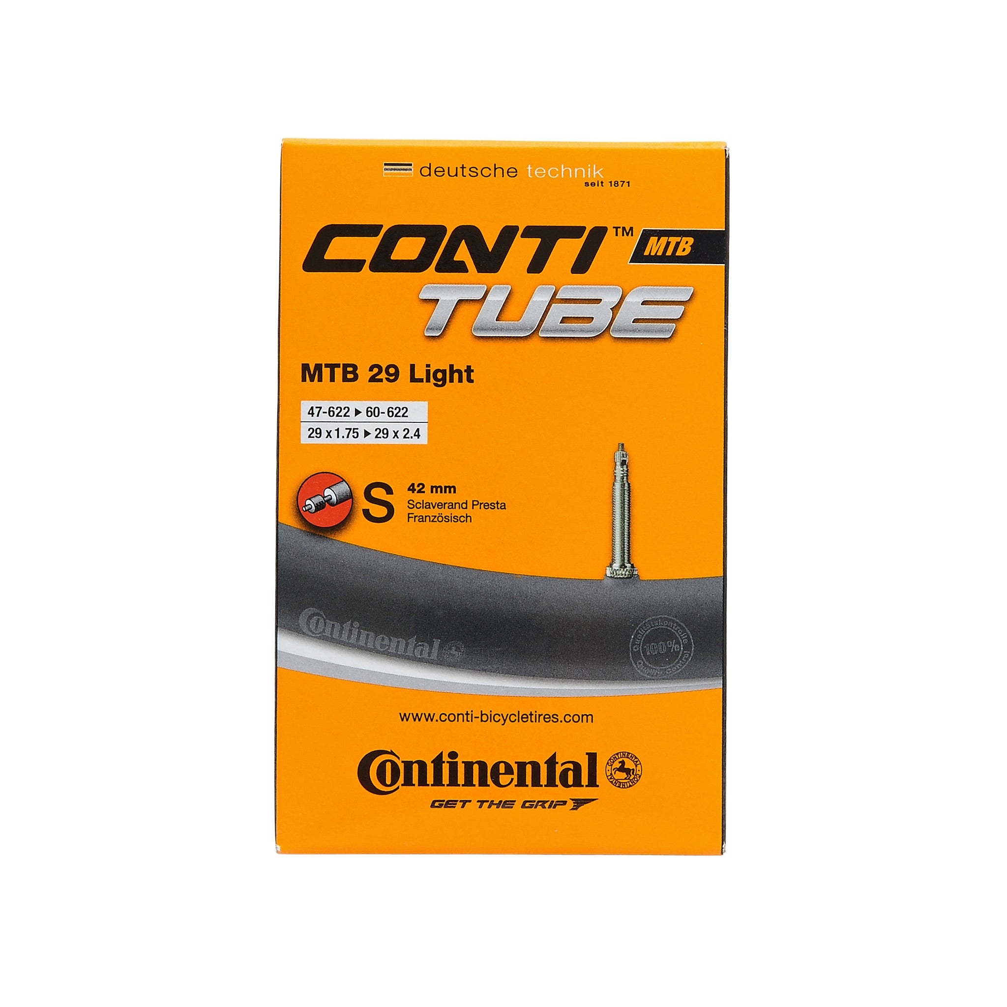 YunSCM 2 Camere D'Aria Per Bici 26x1 3/8 (37-590) Con Valvola Presta 48mm – Copertone 26 Pollici