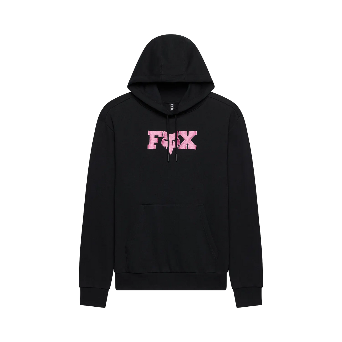 Felpa con cappuccio FOX F HEAD X FLEECE da donna nera
