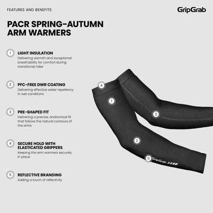 Manicotti GRIPGRAB PACR SPRING AUTUMN neri