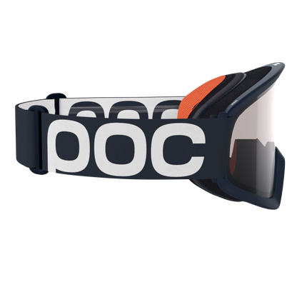 Maschera POC ORA Blu Marino Schermo Clarity Trail Cloudy Brown