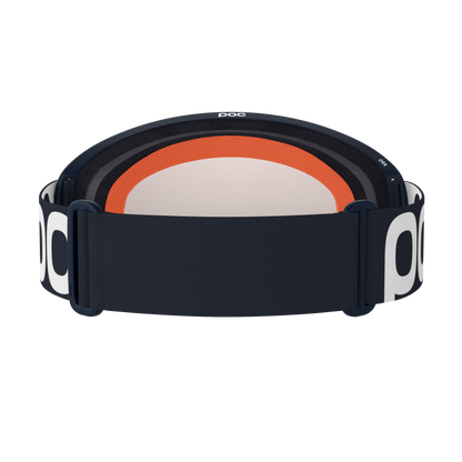 Maschera POC ORA Blu Marino Schermo Clarity Trail Cloudy Brown