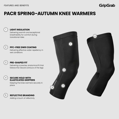 Ginocchiere GRIPGRAB PACR SPRING AUTUMN nere