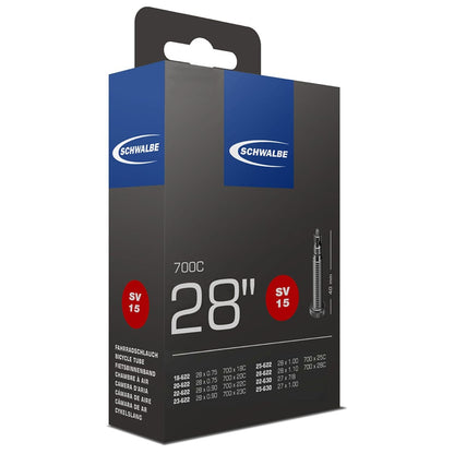 Camera d'aria SCHWALBE SV15 700x18/28c Valvola Presta