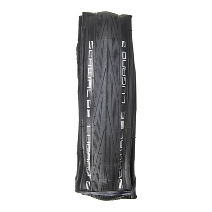 Pneumatico SCHWALBE LUGANO II 700x25c TubeType K-Guard Tubetype Flessibile Nero