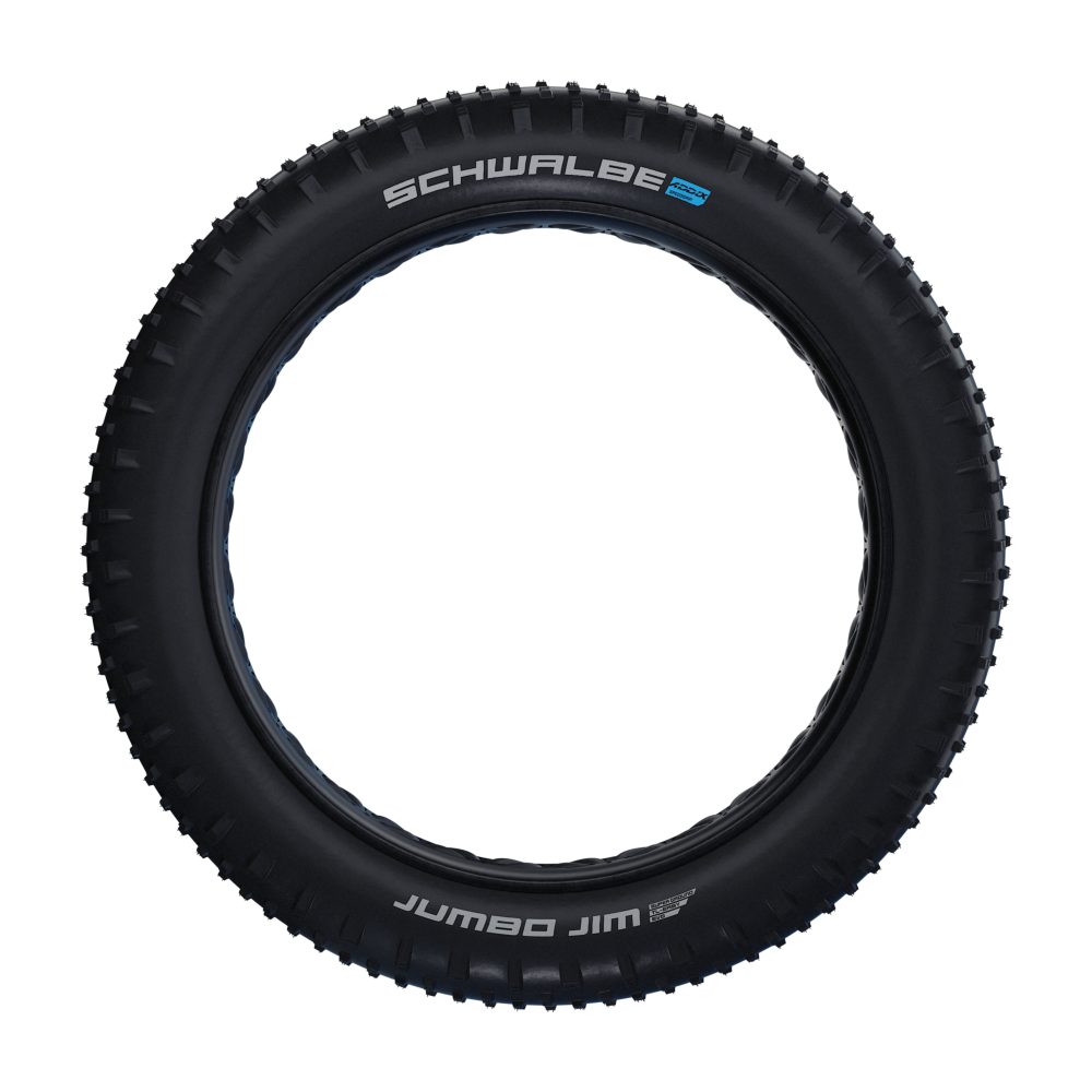 Copertone flessibile SCHWALBE JUMBO JIM 26x4.80 ADDIX SPEEDGRIP SUPERGROUND Tubeless Ready nero