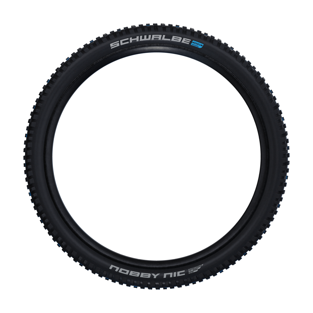 Copertone flessibile SCHWALBE NOBBY NIC 29x2.40 ADDIX SOFT SUPERGROUND Tubeless Ready Nero