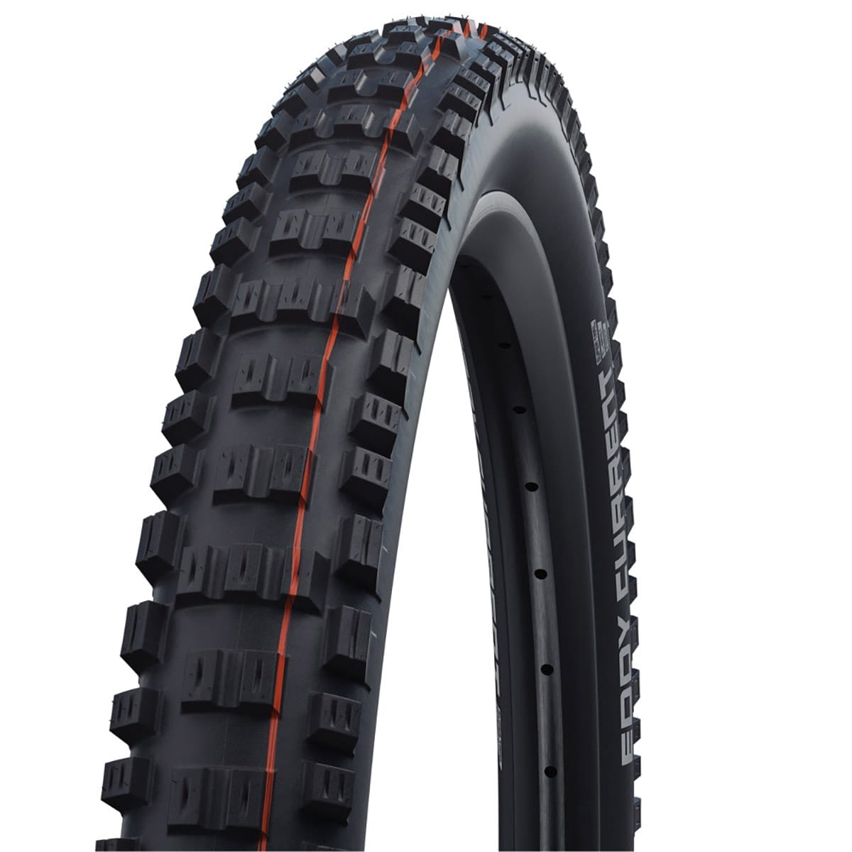 Copertone flessibile SCHWALBE EDDY CURRENT FRONT 27.5x2.80 ADDIX SOFT SUPERTRAIL Tubeless Ready Nero