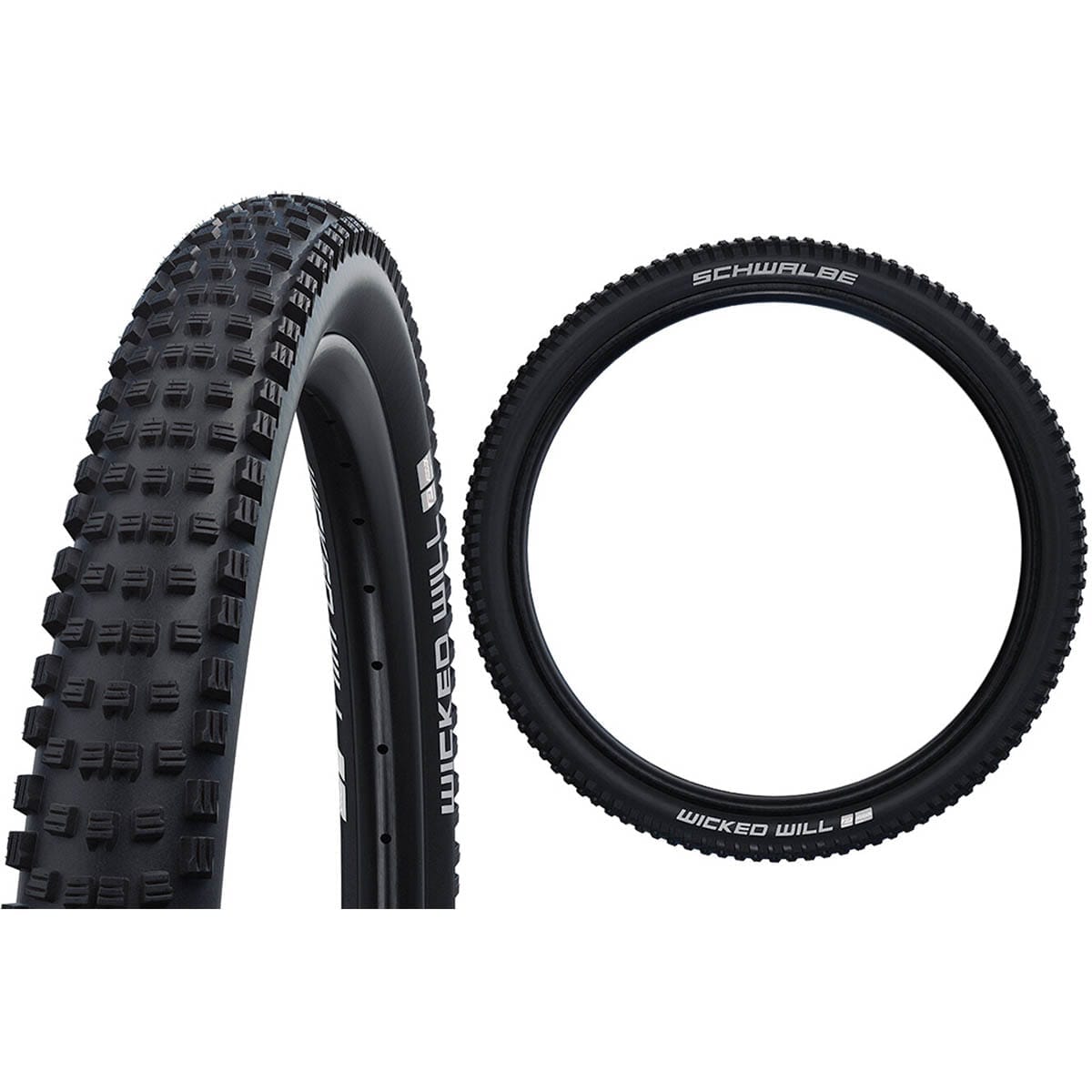 Pneu SCHWALBE WICKED WILL 29x2,40 Addix Performance TwinSkin Tubeless Souple 11654284