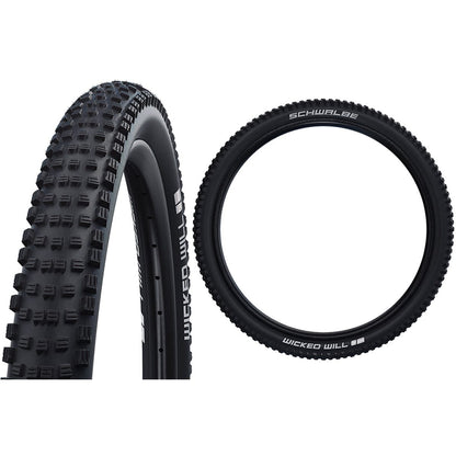 Pneumatico SCHWALBE WICKED WILL 27,5x2,25 Addix Performance TwinSkin Tubeless Souple 11654280
