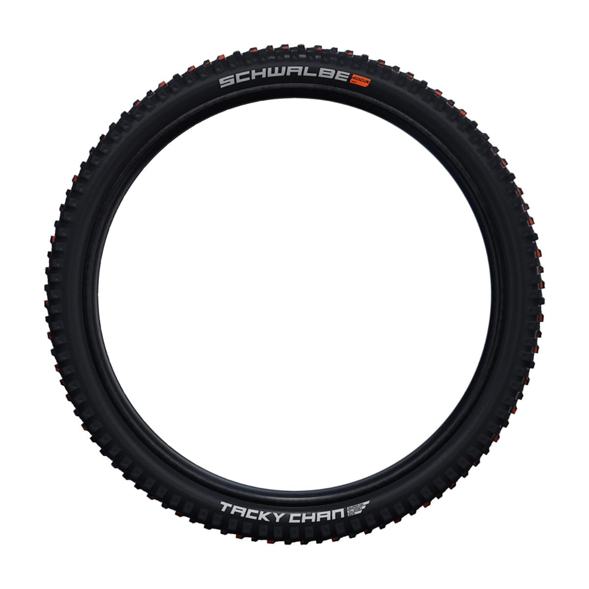 Pneu SCHWALBE TACKY CHAN 27.5x2.40 Super Gravity Addix Soft Tubeless Ready Souple Noir