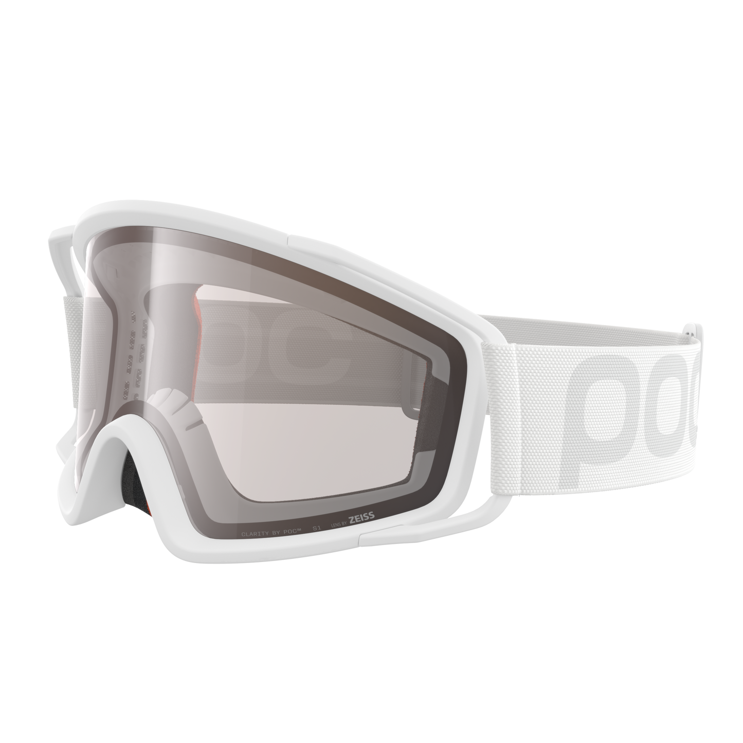 POC ZYGON White Clarity Trail Occhiali marrone nuvoloso