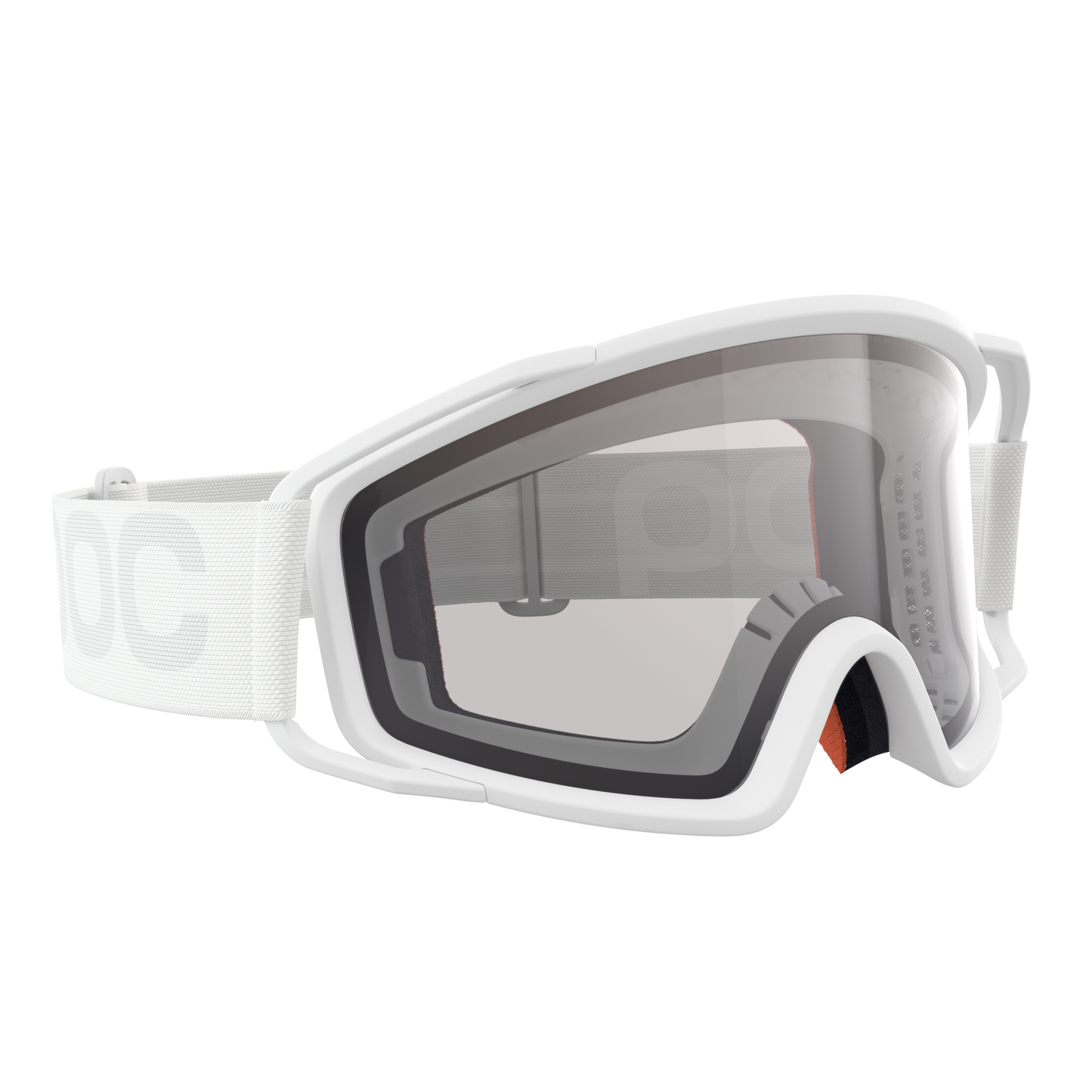 POC ZYGON White Clarity Trail Occhiali marrone nuvoloso