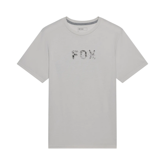 T-Shirt FOX SLOWBURN DRI-RELEASE Maniche Corte Grigio Chiaro