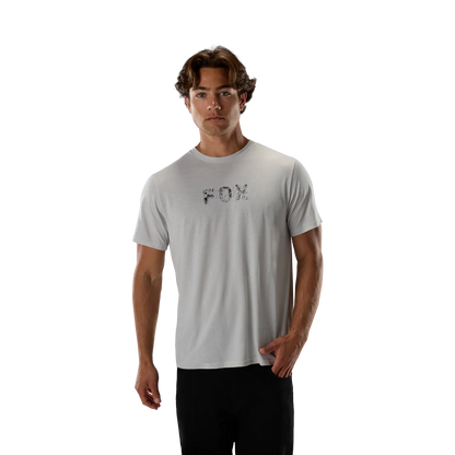 T-Shirt FOX SLOWBURN DRI-RELEASE Maniche Corte Grigio Chiaro