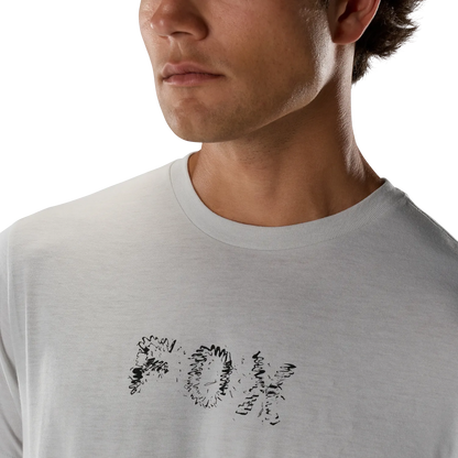 T-Shirt FOX SLOWBURN DRI-RELEASE Maniche Corte Grigio Chiaro