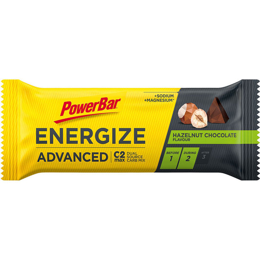 POWERBAR ENERGIZE ADVANCED Barretta energetica (55g) Cioccolato Nocciola