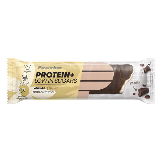 Barretta di recupero POWERBAR PROTEIN PLUS LOW SUGAR (35 g) Vaniglia