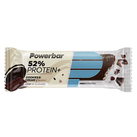 POWERBAR Recovery Bar 52% PROTEIN PLUS (55 g) Biscotti e crema