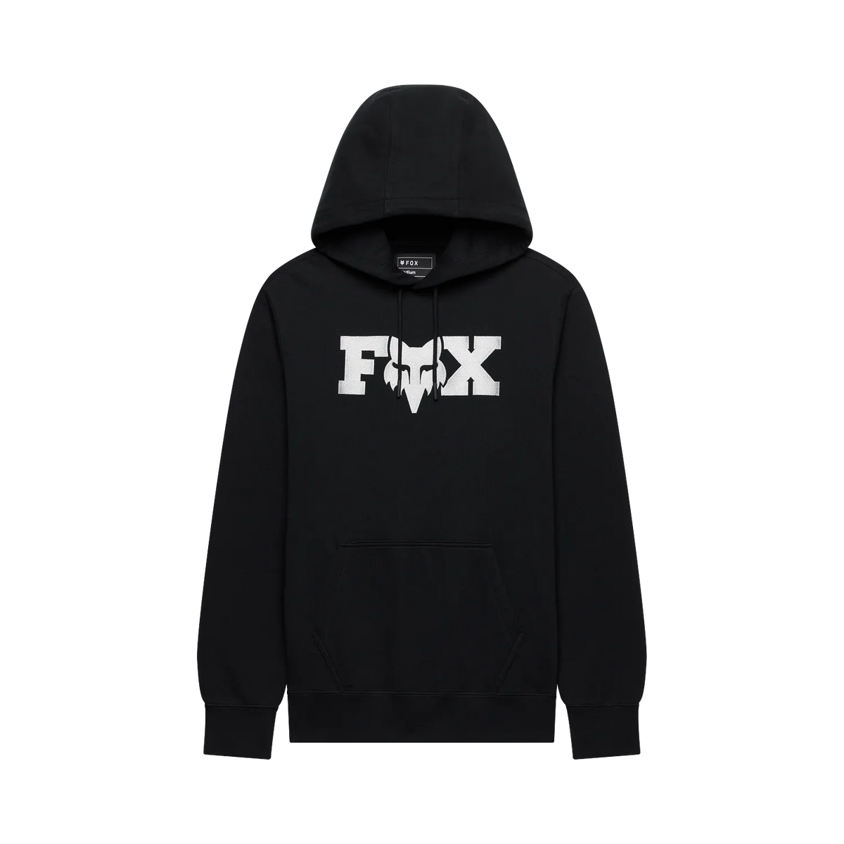 Felpa con cappuccio FOX F HEAD X FLEECE nera