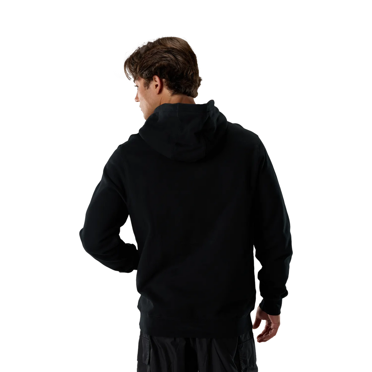 Felpa con cappuccio FOX F HEAD X FLEECE nera