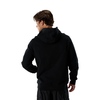 Felpa con cappuccio FOX F HEAD X FLEECE nera