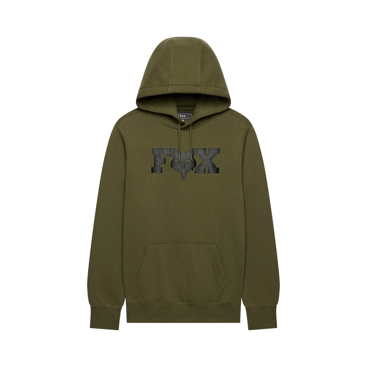 Felpa con Cappuccio FOX F HEAD X FLEECE Verde