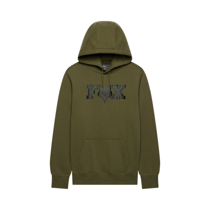 Felpa con Cappuccio FOX F HEAD X FLEECE Verde