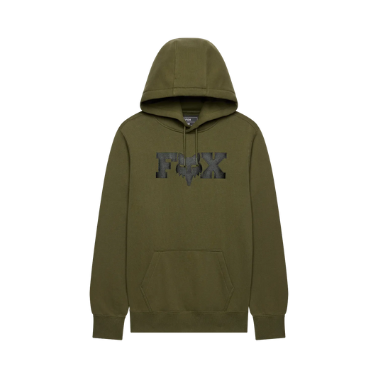 Felpa con Cappuccio FOX F HEAD X FLEECE Verde