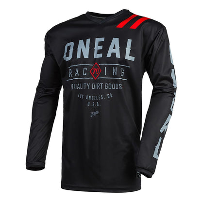 Maglia O'NEAL ELEMENT DIRT Nero/Grigio