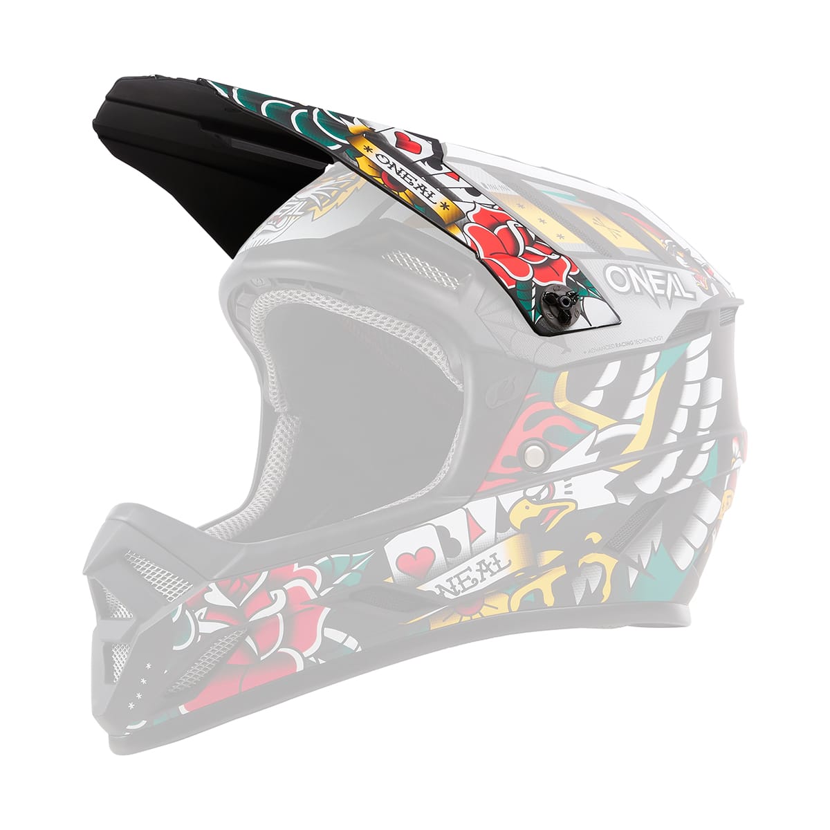 Casco MTB O'NEAL BACKFLIP INKED multicolore