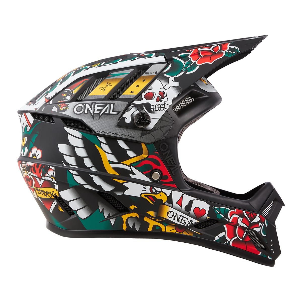 Casco MTB O'NEAL BACKFLIP INKED multicolore