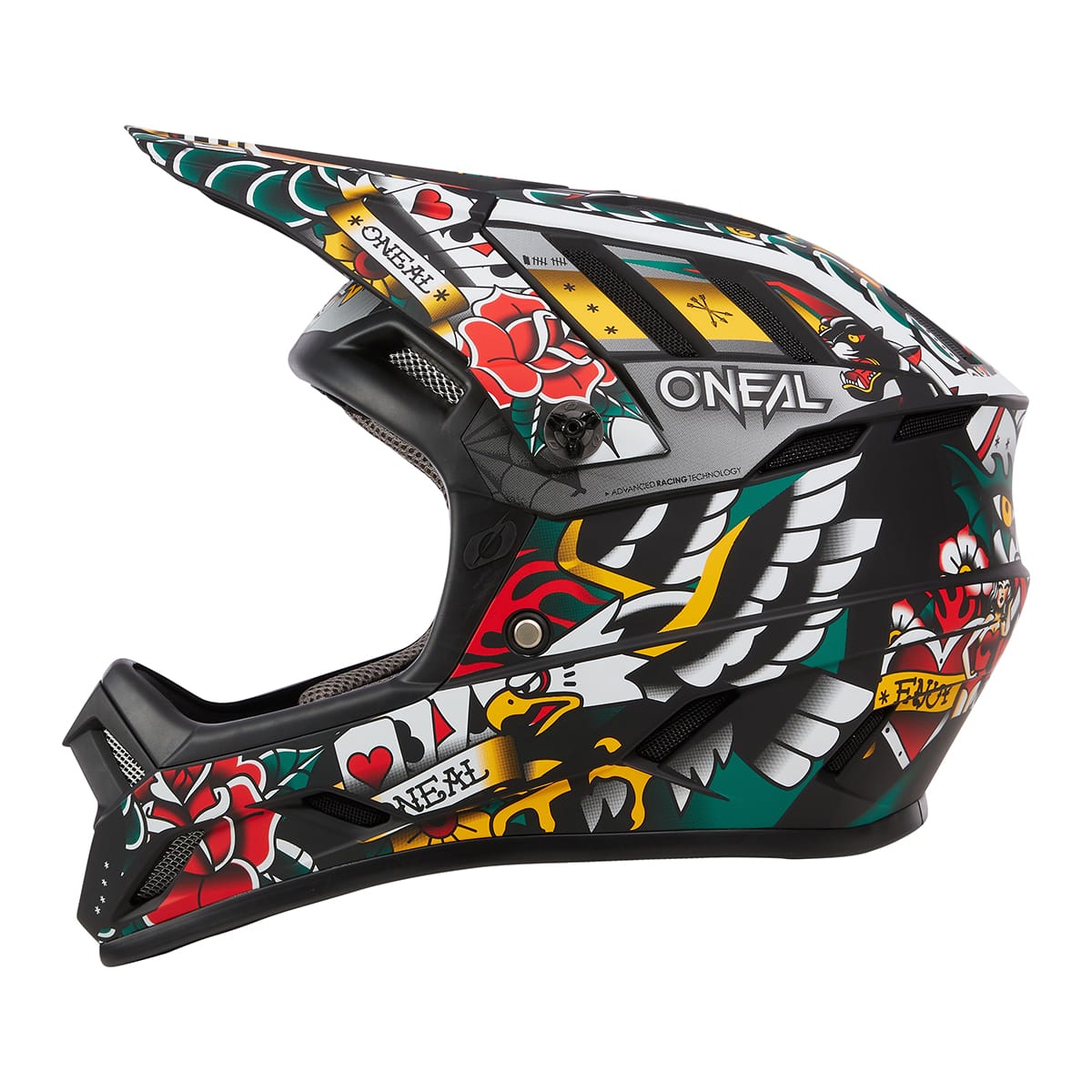 Casco MTB O'NEAL BACKFLIP INKED multicolore