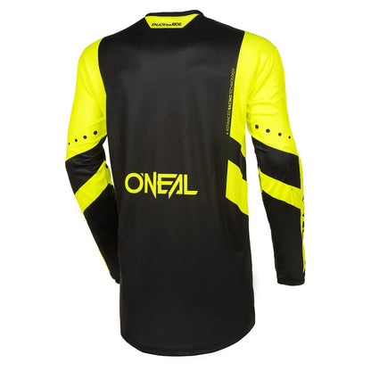 Maillot O'NEAL ELEMENT RACEWEAR Nero/Giallo fluo