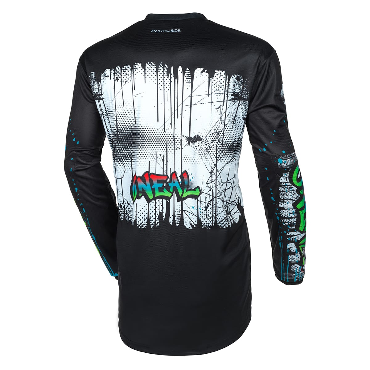 Maglia O'NEAL ELEMENT RANCID Nera/Bianco